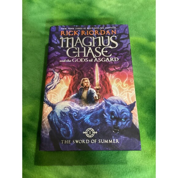 Magnus Chase & The Gods Of Asgard Books 1 & 2 Hardbacks By Rick Riordan VG - Picture 2 of 15